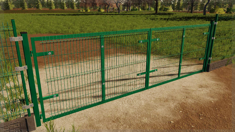 brama do ogrodzenia panelowego
